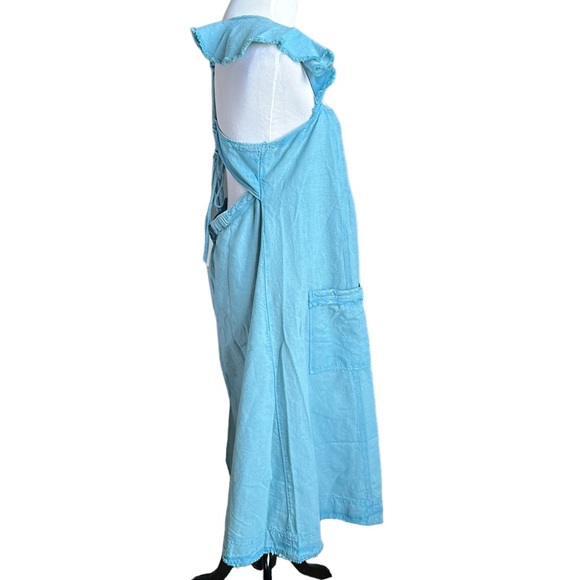 Anthropologie Pilcro Flutter Sleeve Midi Dress - Picture 4 of 9